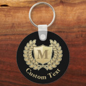 Breedte met Shield Sleutelhanger (Voorkant)