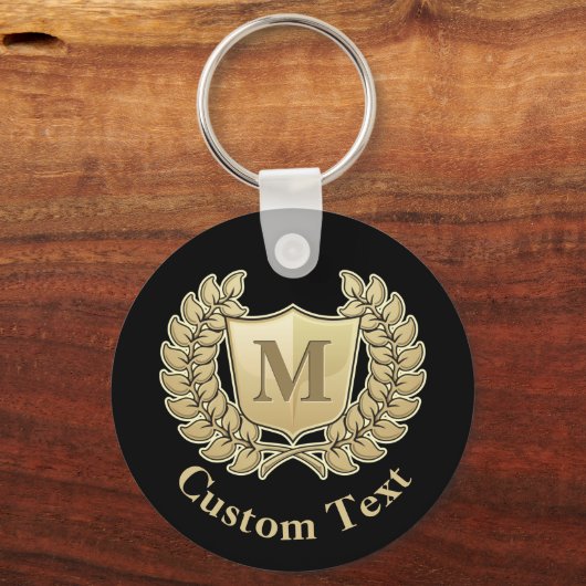 Breedte met Shield Sleutelhanger (Voorkant)