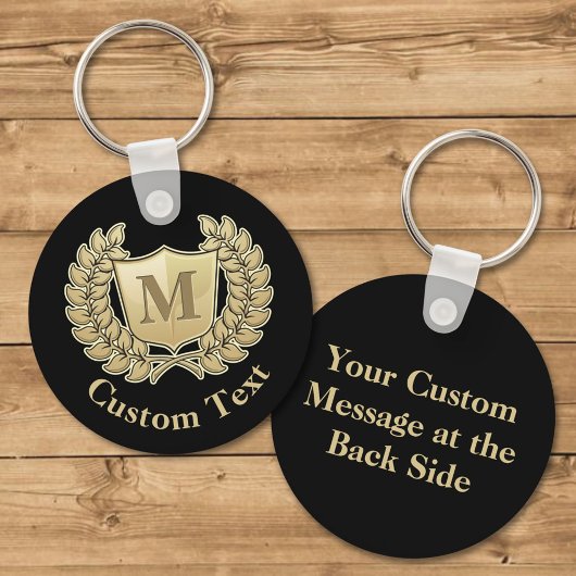 Breedte met Shield Sleutelhanger