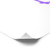 "Breedte" Sweet Rainbow Flowers Perfect Poster (Hoek)