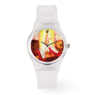 BREEDTE VAN OZ MAGIC SHOES HORLOGE