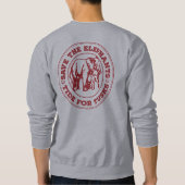 Breedte voor overhemd met tussendoortje trui (Achterkant)