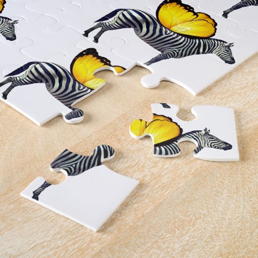 Breedte Zebras Puzzle 8 x 10 inch (110 stuks) Legpuzzel (Zijkant)