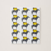 Breedte Zebras Puzzle 8 x 10 inch (110 stuks) Legpuzzel (Verticaal)