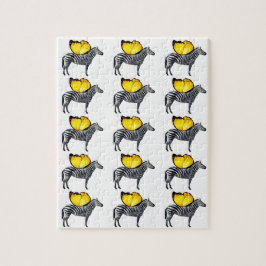 Breedte Zebras Puzzle 8 x 10 inch (110 stuks) Legpuzzel