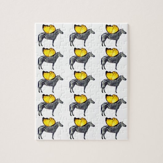 Breedte Zebras Puzzle 8 x 10 inch (110 stuks) Legpuzzel (Verticaal)