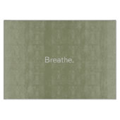 "Breedte" Zen-glazen snijplaat, groen Snijplank (Voorkant)