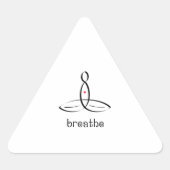 Breedte - Zwarte Fancy stijl Sticker (Voorkant)