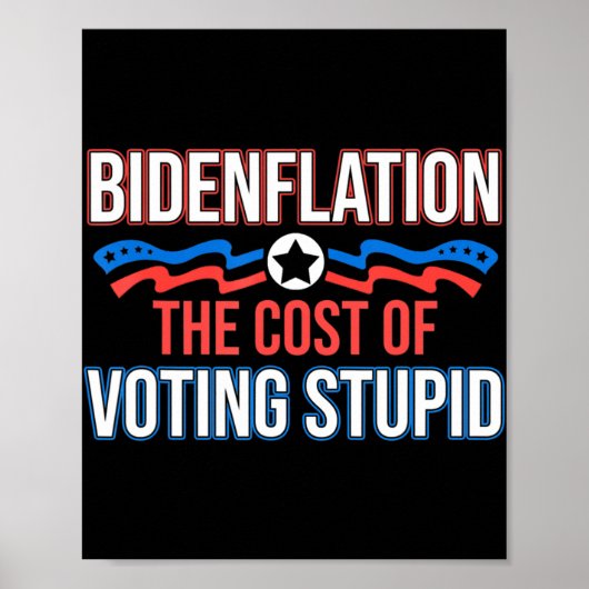 Breedtegraad de kosten van de stemming tegen het l poster (Voorkant)
