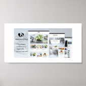 Breedtegraad - Tijdschrift & Blog WordPress Thema' Poster (Voorkant)