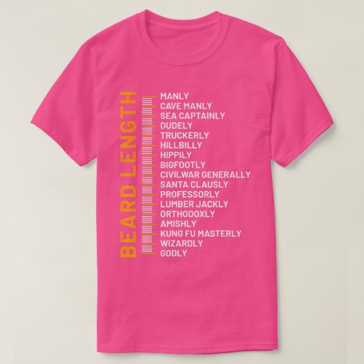 Breedtegraad van de boomgaard Lengte van de boomga T-shirt (Design voorkant)