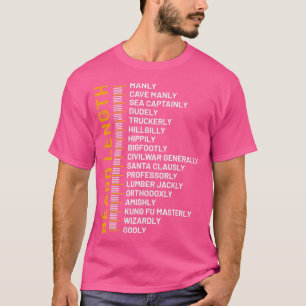 Breedtegraad van de boomgaard Lengte van de boomga T-shirt