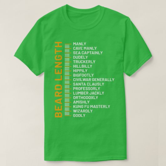 Breedtegraad van de boomgaard Lengte van de boomga T-shirt (Design voorkant)