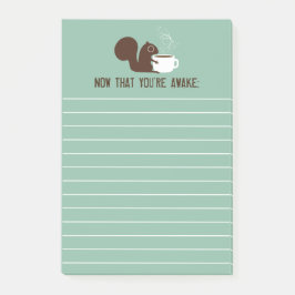 Breedtegraaltje Coffee Lover Cute Lijnpapier Post-it® Notes