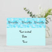 Breedteuitnodiging Kaart (Staand voorkant)