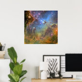 Breedvelig Afbeelding van de Eagle Nebula Poster (Thuiskantoor)