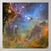 Breedvelig Afbeelding van de Eagle Nebula Poster (Voorkant)
