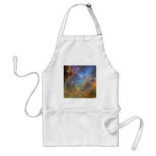 Breedvelig Afbeelding van de Eagle Nebula Standaard Schort