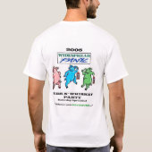 Breedverspreide tv-poort in Raleigh T-shirt (Achterkant)