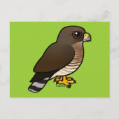 Breedvleugelige Hawk Briefkaart (Voorkant)