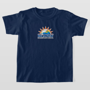 Breedweg basisschool kinder wit logo shirt