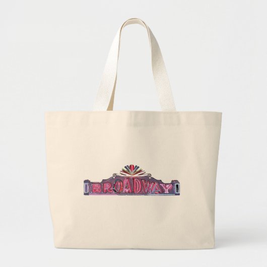 Breedweg! Grote Tote Bag (Voorkant)