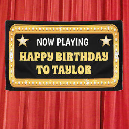 Breedwegselectiekader met aangepaste tekst spandoek