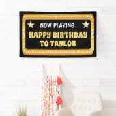 Breedwegselectiekader met aangepaste tekst spandoek (Insitu)