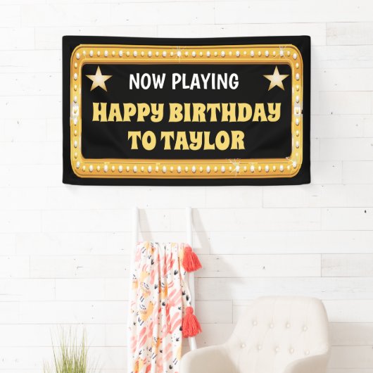 Breedwegselectiekader met aangepaste tekst spandoek (Insitu)