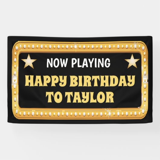 Breedwegselectiekader met aangepaste tekst spandoek (Horizontaal)