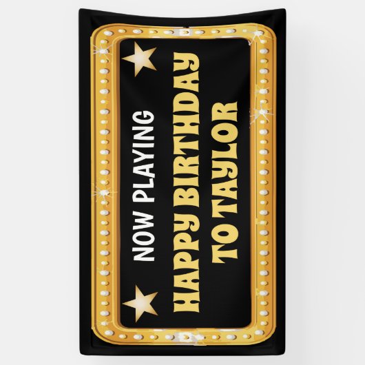 Breedwegselectiekader met aangepaste tekst spandoek (Verticaal)