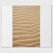 BREEDZAND MET SCHADUW VAN DE PERSOON CADEAUPAPIER (Vlak)