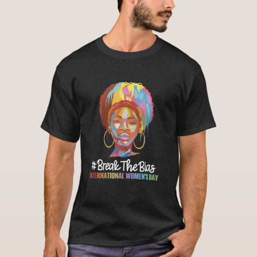 Breek de Bias International Women's Day 2022 Gift T-shirt (Voorkant)