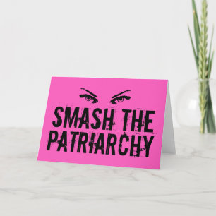 Breek de Feministe van het Patriarchaat Kaart