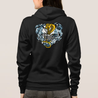 Breek de ijskoute zwarte hoodie