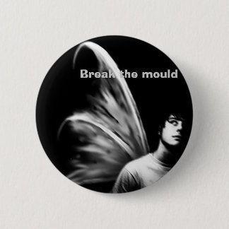 Breek de mold ronde button 5,7 cm