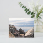 Breek de muur op het superieure meer briefkaart (Staand voorkant)