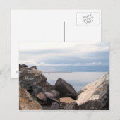 Breek de muur op het superieure meer briefkaart (Voorkant / Achterkant)