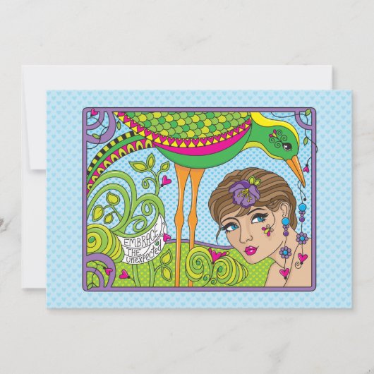 Breek de onverwacht_flatkaart 7"x5" in (Voorkant)