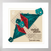 "Breek de stilte: het herkennen van verbaal misbru Poster (Voorkant)