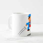 Breek de T-Shirt Brick Koffiemok (Voorkant links)