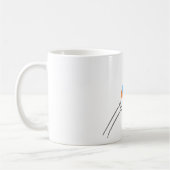 Breek de T-Shirt Brick Koffiemok (Links)
