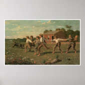 Breek de Whip, 1872 Winslow Homer Poster (Voorkant)