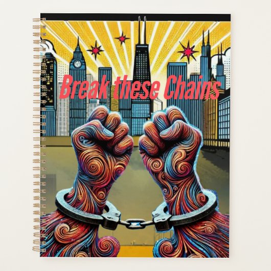 Breek deze ketens planner (Voorkant)