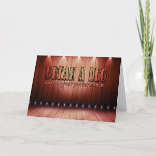 Breek een been Kaart