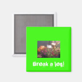 Breek een been magneet (Voorkant / Achterkant)