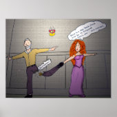 Breek een been. Poster (Voorkant)