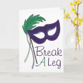 Breek een Beendrama Masker die het nachttheater op Kaart (Gele Bloem)