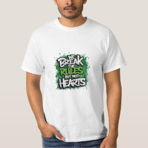 Breek een hemd t-shirt