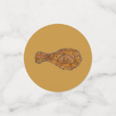 Breek een poot uit een gepoot gepoot kippendrumsti confetti (Kleine voorkant)